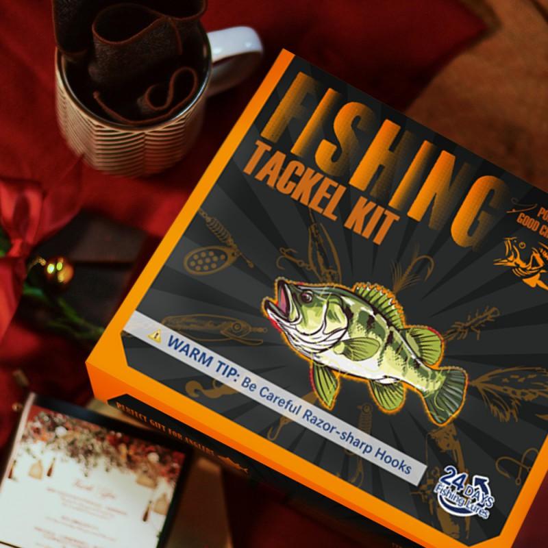 24-Piece Fishing Lure Blind Box Set - Long Casting Minnows Spinnerbaits Jigs With Lead Heads Bass Pike