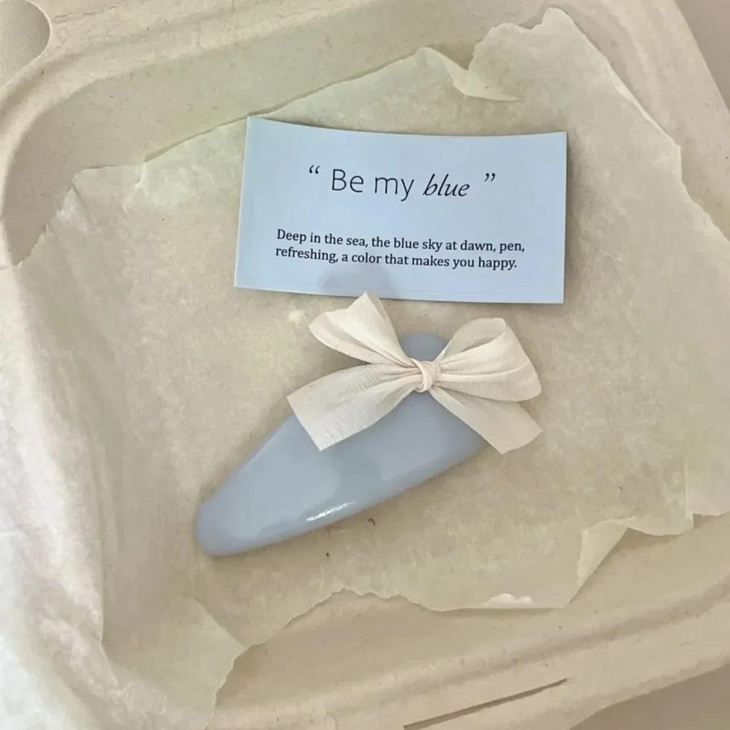 Bow Sweet and Cute Bangs Side Clip Gentle Temperament Hair Accessory