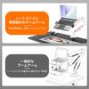 JINRAIKO Laptop Arm Desk inch Gas Spring Load VESA 360 Degree Aviation Aluminum Heat Cable Management Mount, 11.3-17.3 compatible, Type, 0-6kg