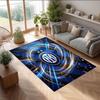 Borussia Dortmund Printed Flannel Area Rug Non Slip Soft Polyester Floor Carpet Indoor Decor Mat for Bedroom Living Room Sofa