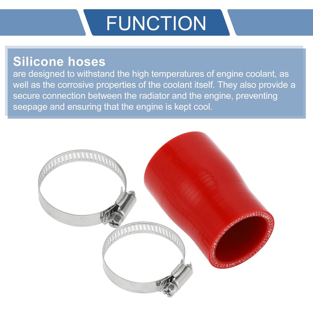 X AUTOHAUX 1 Set, Inner Diameter 1.5 - 1.8 inches (38 - 45 mm),