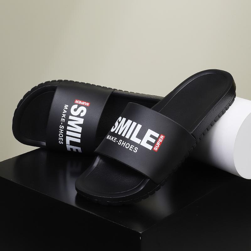 Mens Slippers Fashion Non Slip Slippers Summer Indoor Outdoor Sandals Couple Oil Painting Printing Soft Sole Slippers