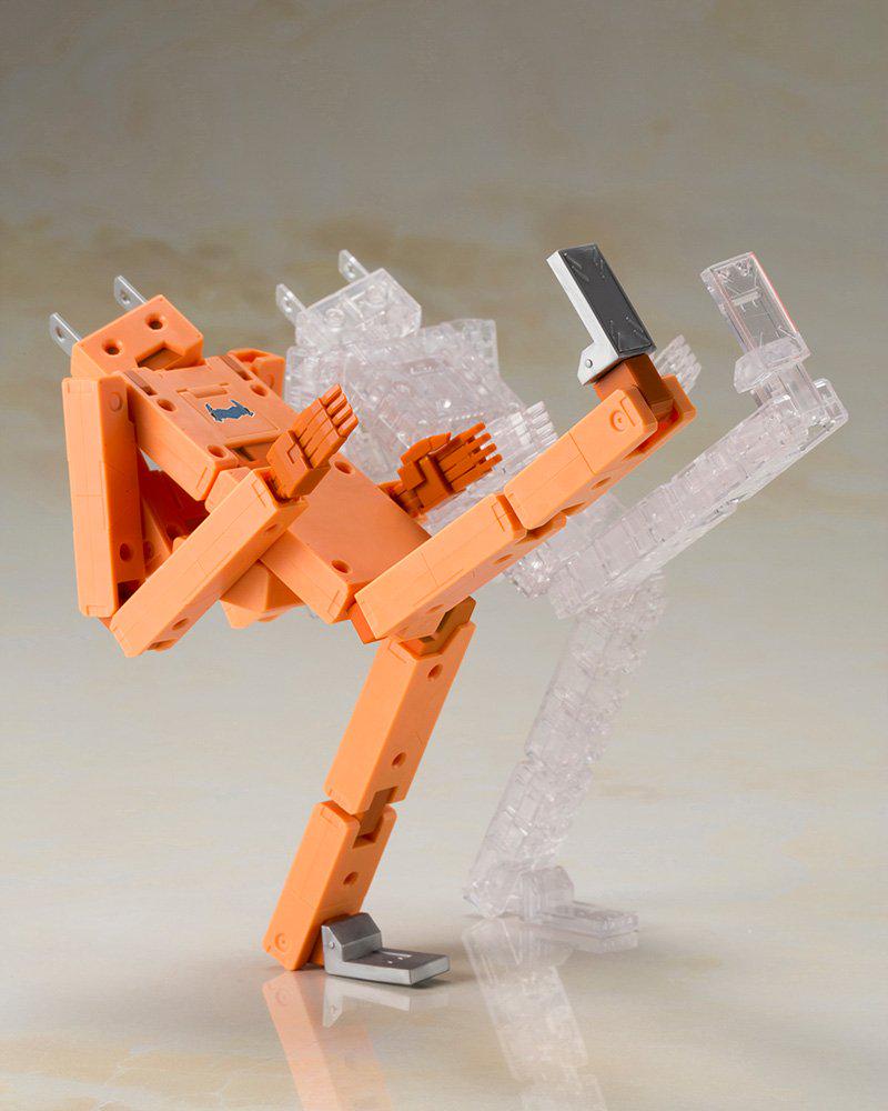 Frame Arms Girl Charge-kun HRESVELGR & CLEAR COLOR Ver. Approximately 180mm tall non-scale plastic model