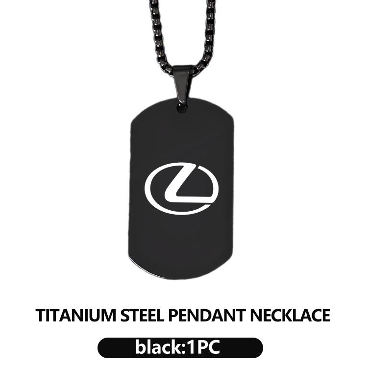 

Stainless Steel Car Rearview Mirror Emblem Pendant Ornament Accessories For Lexus UX250h RX450h RX300 GX470 CT200h RX400h NX300h