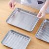 Pan Cookie with Wire Rack Heavy Duty Bakeware Bread Pans Cooling Oven Tray for Hotels