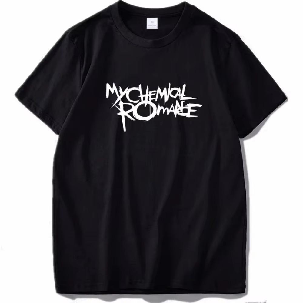 Pánské tričko My Chemical Romance Módní trička Bavlněné tričko Dětské Hip Hopové Topy Trička Dámské tričko Letní Vintage Anime Topy Chlapecké