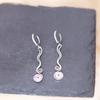 Kinitial Stainless Steel Unicorn Ankh Triangle Cross Snowflake Dandelion Mermaid Earrings For Women Trendy Piercing Jewelry