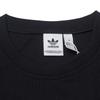 Adidas Originals Directional Fashion Versatile Round Neck Pullover Long Sleeve Dress Women dress Black CG1564