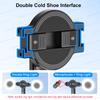 TOKQI C20 Magnetic Selfie Stick Tripod for iPhone Magsafe Hidden Clamp 1/4" Thread Compatible Android Smartphone Action Camera 7