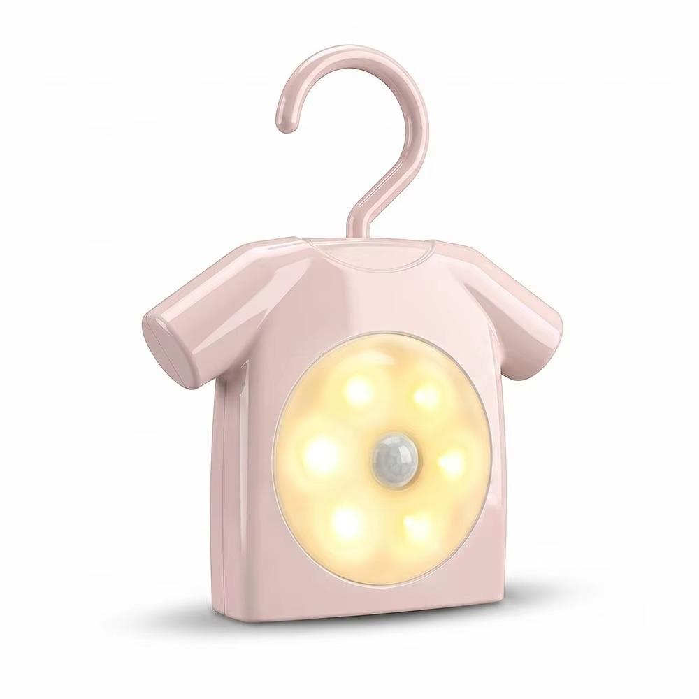 Human Body Induction LED Night Light, Magnetic Rechargeable Lamp for Wardrobe, Toilet, Hallway, Cabinet, Soft Ambient Light Safe for Mom and Baby Use
