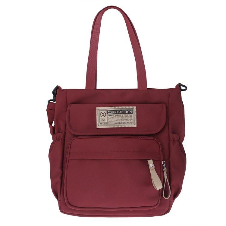 

Женская сумка через плечо, женская младшая школа, большая вместительная холщовая сумка для учеников средней школы, сумка на плечо для мужчин