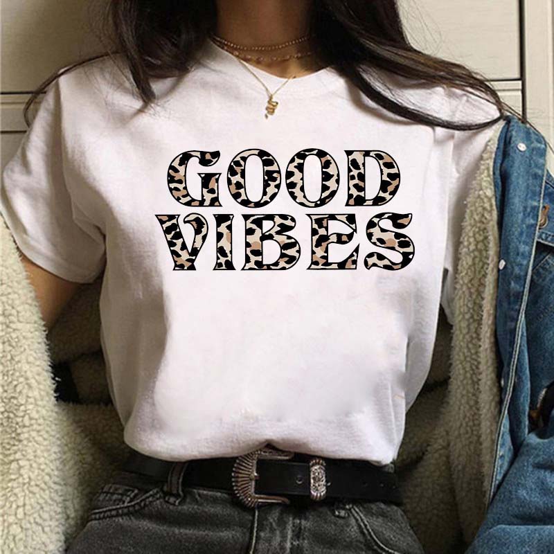 Leopard Mom Life Print Women T Shirt Short Sleeve Oversized Tshirt Ladies Clothing Fashion Kawaii Female Tee Tops Camisetas Muje