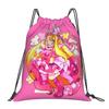 Custom Pretties Anime Cures Drawstring Backpack Women Men Gym Sport Sackpack Foldable Bishoujo  Shopping Bag Sack
