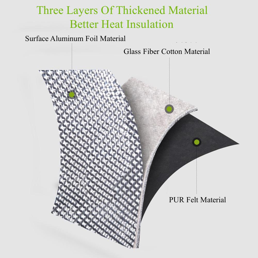 Schalldämmende Baumwolle für Suzuki Jimny JB64 JB74 201 2022 2023 Motorhauben-Dämpfungspolster innen