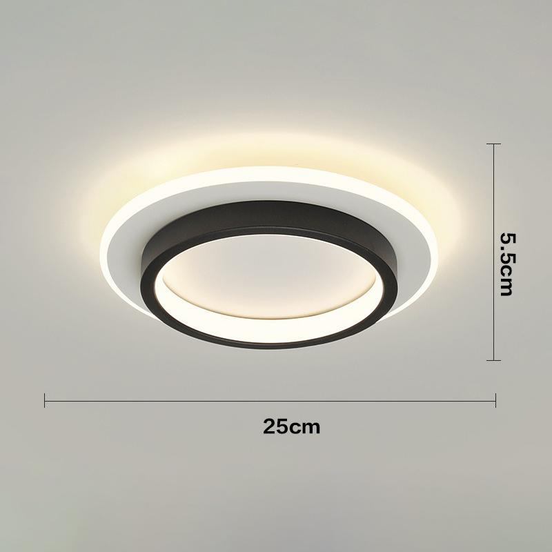 

Современные потолочные светильники для коридора Минималистичные креативные осветительные приборы Спальня Гостиная Веранда Гардеробная Светодиодная маленькая потолочная лампа Warm White