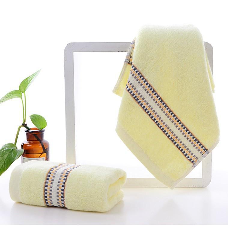 Gaoyang Rutig Ren Bomull Badhandduk – Tjock och Mjuk för Hem-, Hotell- eller Presentaskanvändning