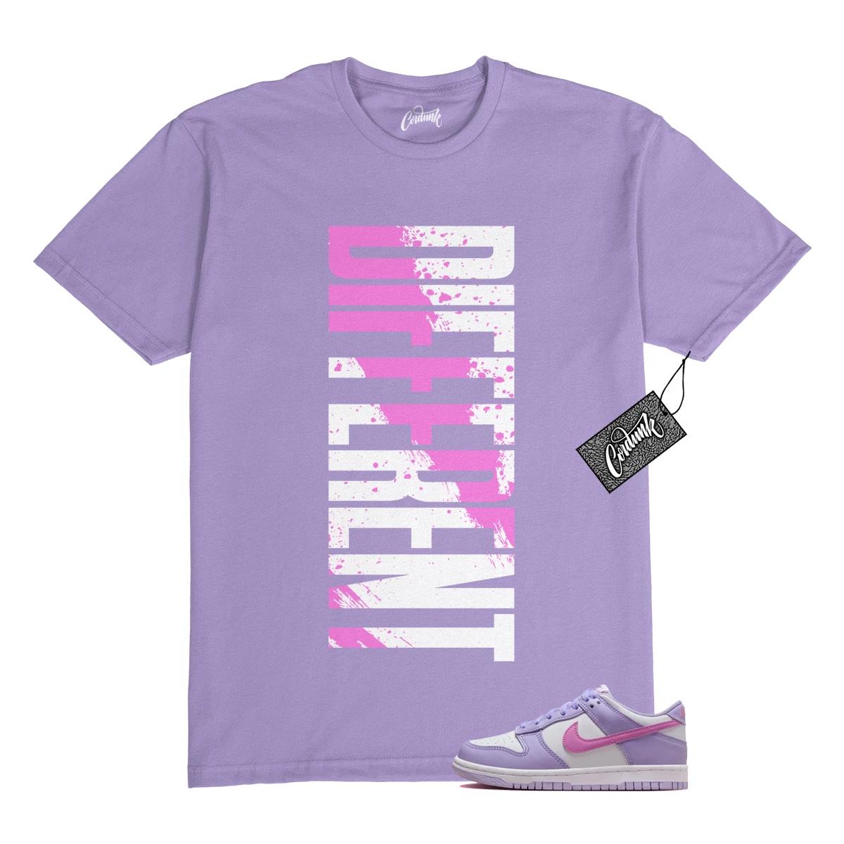 

Футболка Dunk Lilac Bloom Pink Beyond Hydrangeas Lavender White для сочетания с DFRNT M