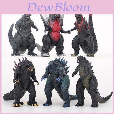 6pcs Exquisite Godzilla Monsters Movie Character Action Figure Doll Set For Fans