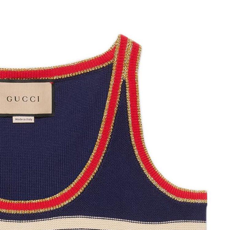GUCCI Camisoles Women's Marine Blue Moderate 691670-XKCAP-9134