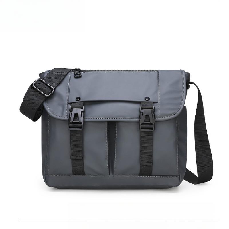 

Мужская сумка-мессенджер высокого класса, водонепроницаемая ткань, одноплечная сумка через плечо, сумка для деловых поездок и поездок на работу синий