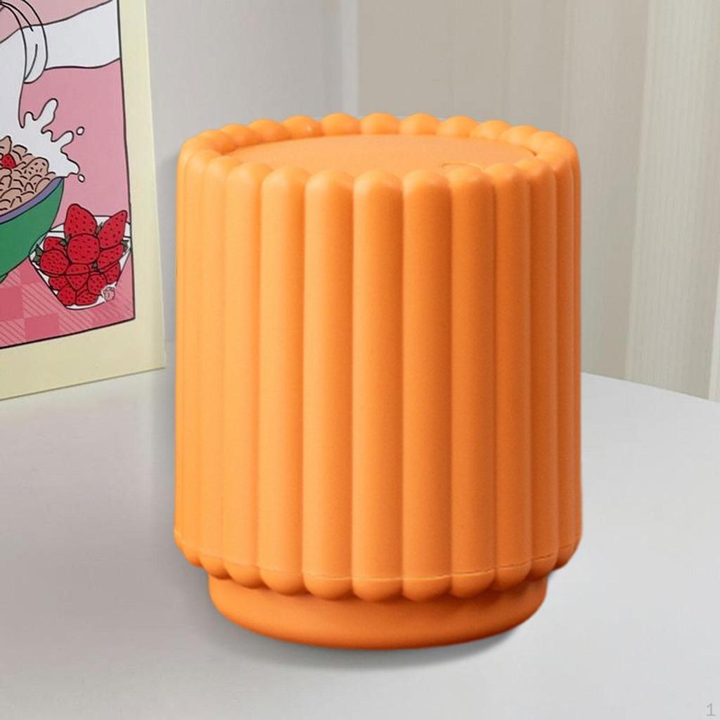 Waste Bin, Ideal for Kitchens And Bedrooms. Versatile Lightweight Design with A Pattern.