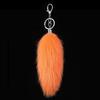 Stylish Artificial Animal Tail Keychain Soft Plush Key Ring Versatile Bag Decoration Youth Fashion Accessory for Purse