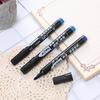 Large Capacity Refillable Black Oil-Based Waterproof Marker with Thick Tip for Express Logistics