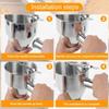 Professional 1200ML Pancake Batter Dispenser Stainless Steel Funnel Suitable for Baking Cupcakes Waffles with Stand