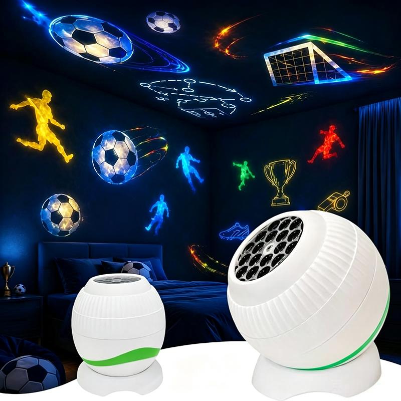 Led Ocean Projector Light, 360 Degree  Rotating Dynamic Night Light, Usb Powered Ambient Lamp, Decorative Lighting For Game,Living Room