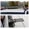 1 PC Universal Fit Roof Rack Light Bracket No-Drill Installation Light Bar Mount  Off-Road Vehicles
