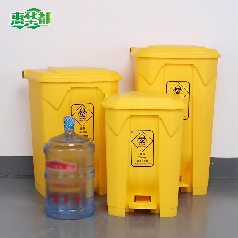 Huihuadu Thickened Outdoor Foot-Pedal Medical Waste Bin