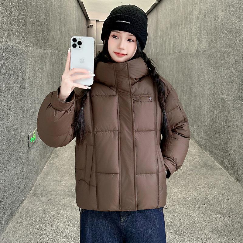 Short down cotton clothes women's winter new thickened fashion warm bread clothes jacket