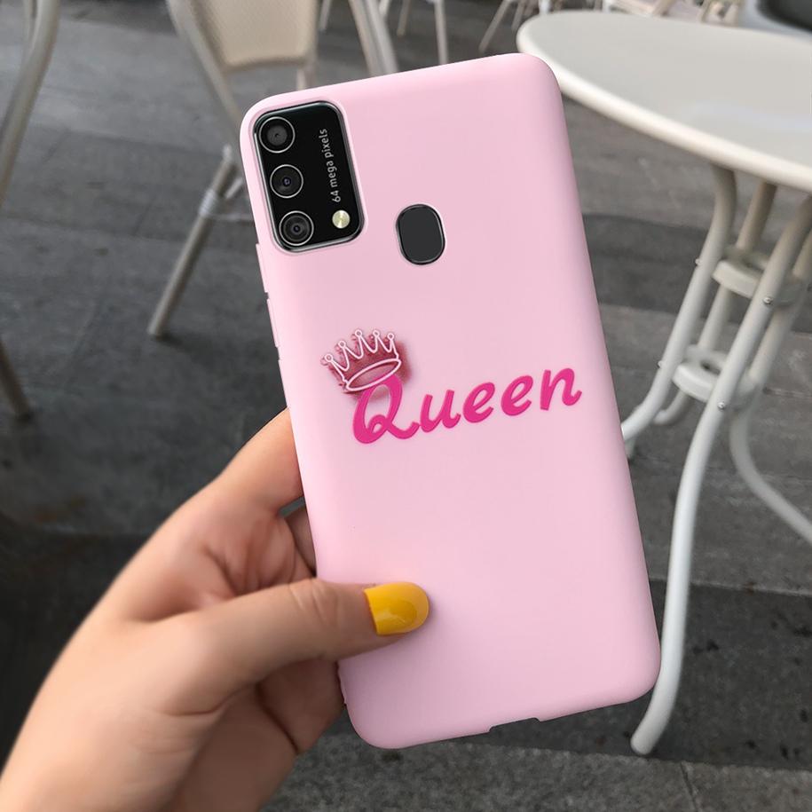 For Samsung Galaxy M31 M21s Case 2020 Couple Love Heart Phone Cover For Samsung M31 Prime SM-M315F M 31 M 21s Soft Case 6.4 Inch