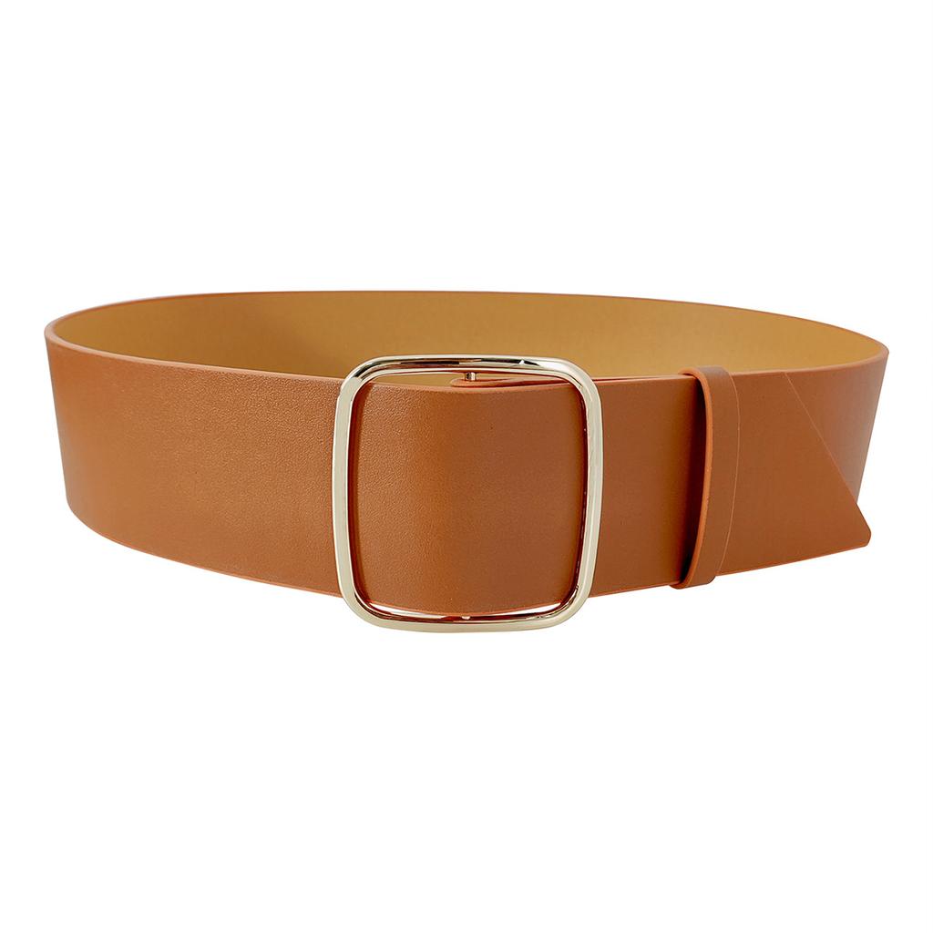 Fire sesonger tilgjengelig Nytt belte Dame Skinn Mote Allsidig Jeansbelte Dekorasjon Med Skjørt, Dress, Genser Midjedeksel