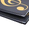 Sheet Music Folder Music Folders Binder Music Choral Storage Holder Band Folder, A4 Size Black Folder,40 Pockets