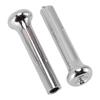 2PCS Car Chrome Door Lock Knobs IN6728Z Anti Scratch Personalized Auto Inner Door Lock Knob Pull Pins for Vehicle