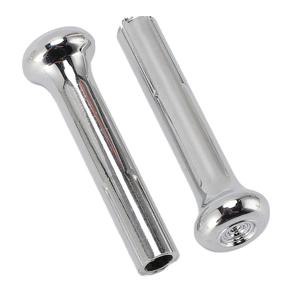 2PCS Car Chrome Door Lock Knobs IN6728Z Anti Scratch Personalized Auto Inner Door Lock Knob Pull Pins for Vehicle