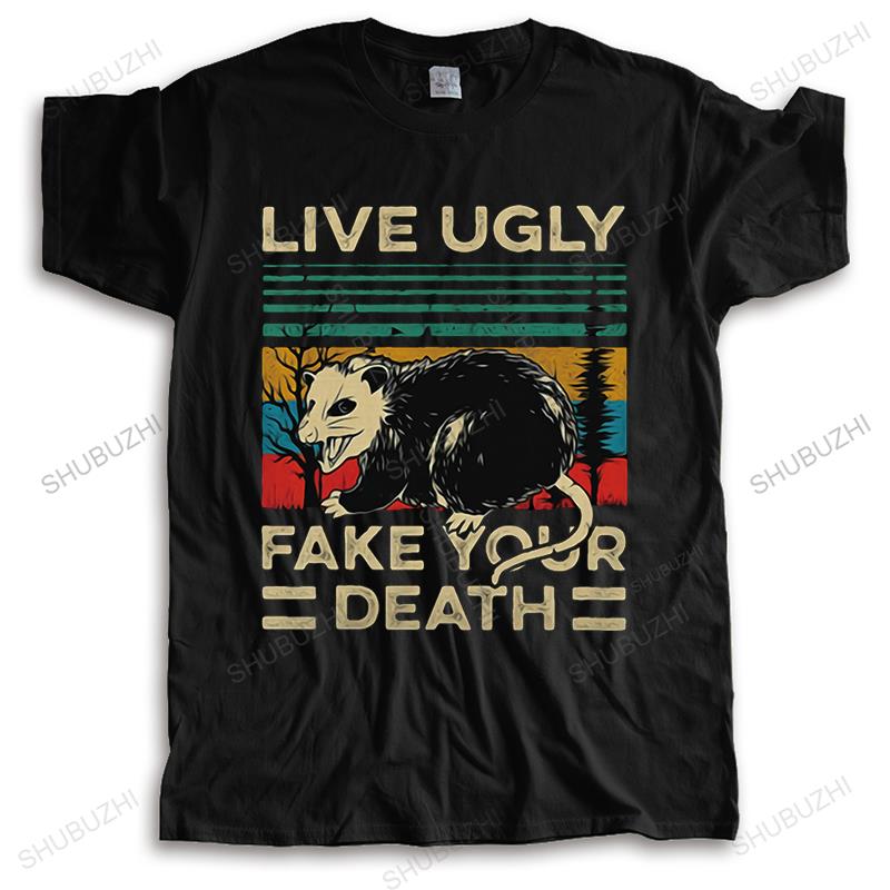 Opossum Live Ugly Fake Your Death Graphic T-Shirt