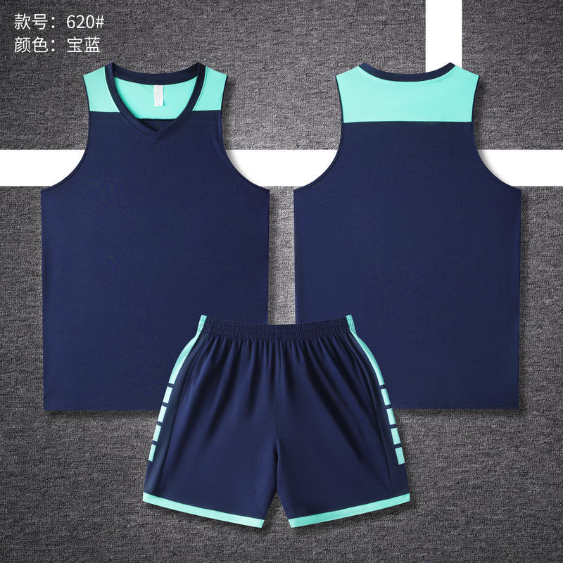 New American basketball jersey set Summer camp adult children's quick-drying jersey Game training basketball jersey