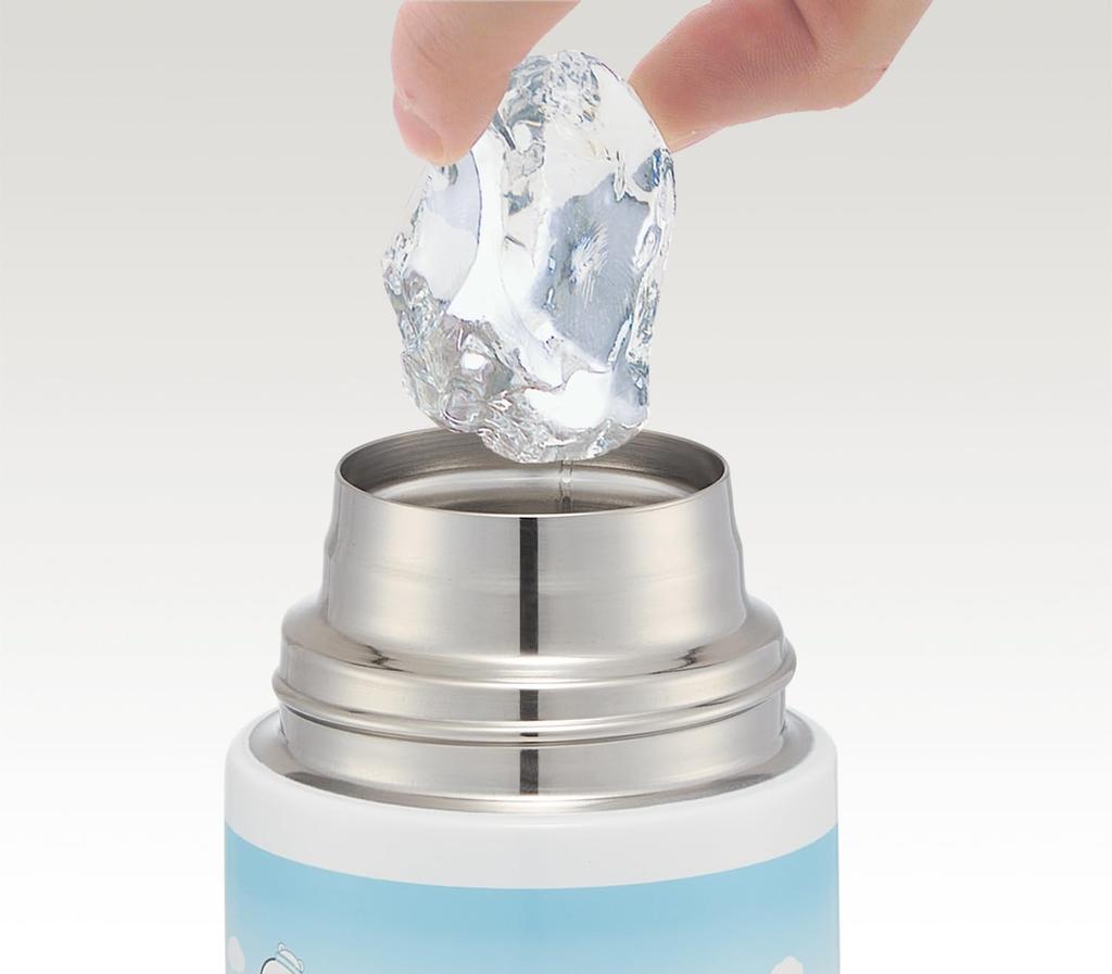 Skater Stainless Steel Water Direct and Sumikkogurashi Shirokuma Hometown Insulated Water Bottle for Sports Water Bottle Children's Bottle, Drinking,