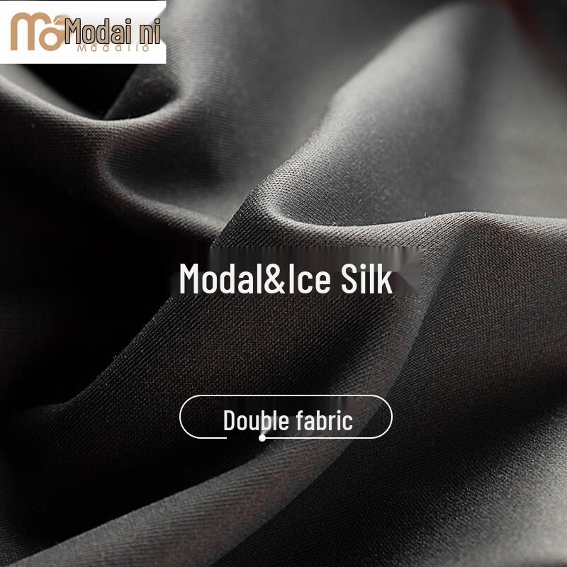 100S Modal Men's Antibacterial Seamless Breathable Boxer Briefs (3-Pack)