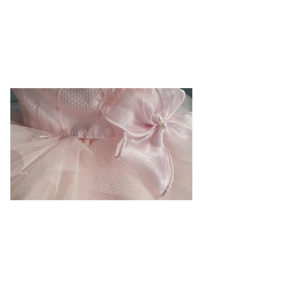 Handmade Pink Pet Princess Dress Small Dog Dress Pet Teddy Original Wedding Solid Colour Skirt Fashionable Dog Clothes Product