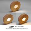 LED-Lit Solid Wood Base DIY Aromatherapy Diffuser with Stone Crystal Ornament