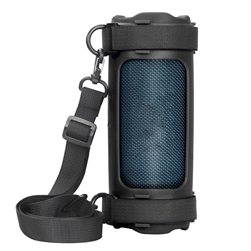 Shockproof Silicone Protective Cover For FLIP 7 Portable Speaker With Comfortable Shoulder Strap Storage Bag Replacement