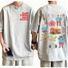 Unisex Women Vintage High Street Fashion Hip Hop Tshirts Rapper Bad Bunny Tshirt Debi Tirar Mas Fotos DTMF World Tour T Shirts