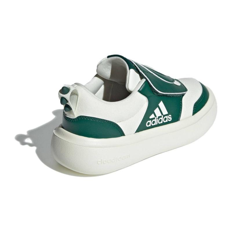 NAILOONG x Adidas Park St Durable Breathable Kids Lifestyle Shoes White Green Kids' Sneakers IH0840