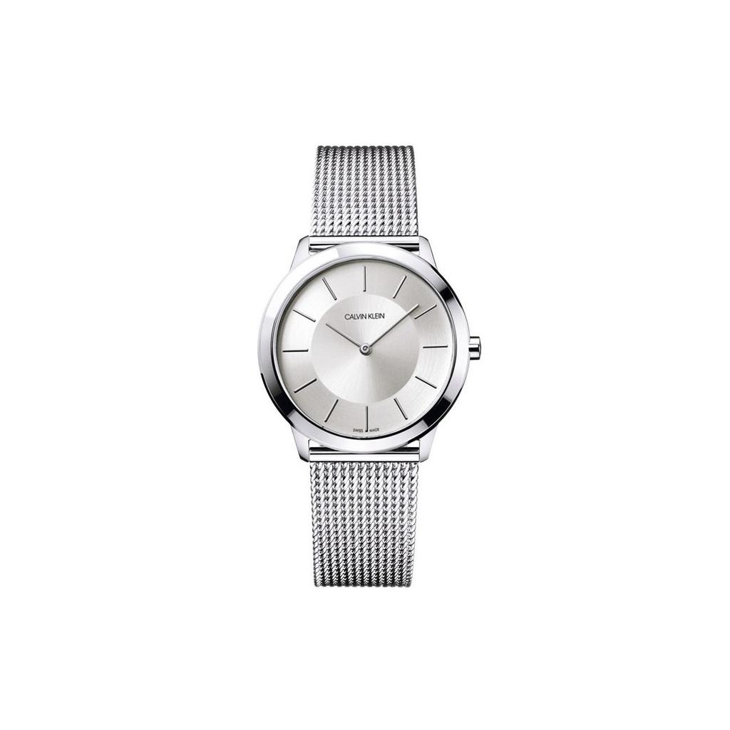 Calvin Klein Ck Quarz Uhr Quarzwerk Edelstahlarmband Silbernes Zifferblatt Klassischer Schweizer Stil Unisex Uhren K3M22126