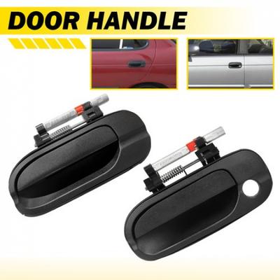 2x Left Front&Rear Exterior Door Handle For 2000-2006 Nissan Sentra 806076Z603