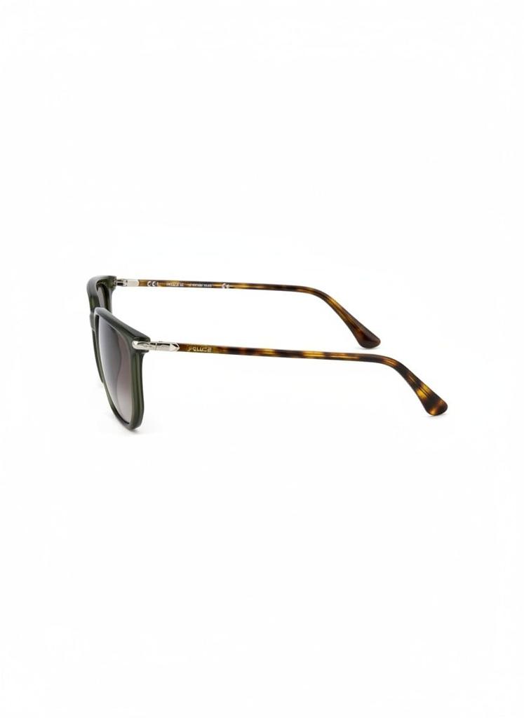 POLICE sunglasses SPL Hexagon Clear Green Smoke Gradient U70-0M26 #55
