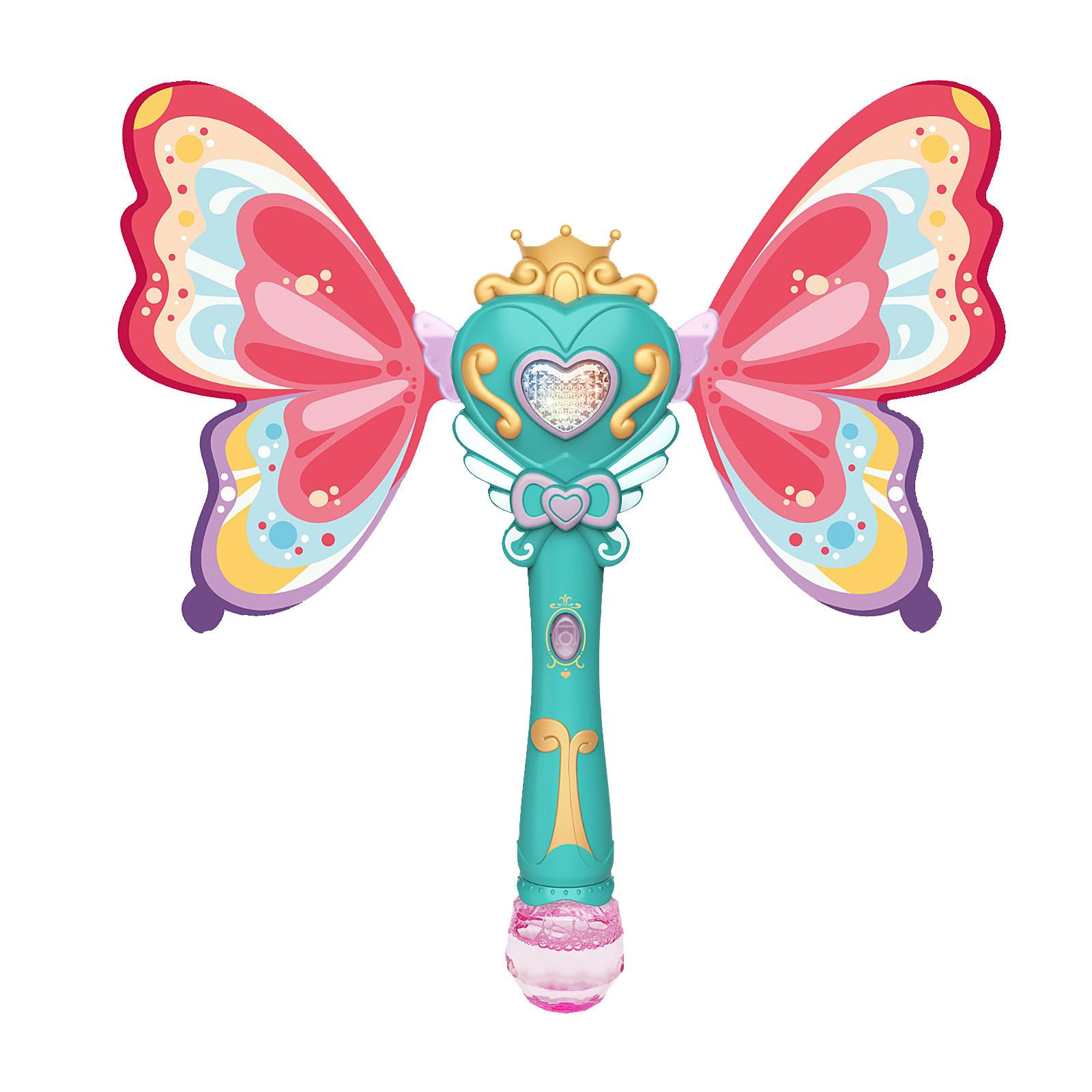 

MagicWand Bubble Machine With Music & Light For Girls Children Bubble Toy 50ml зелёный